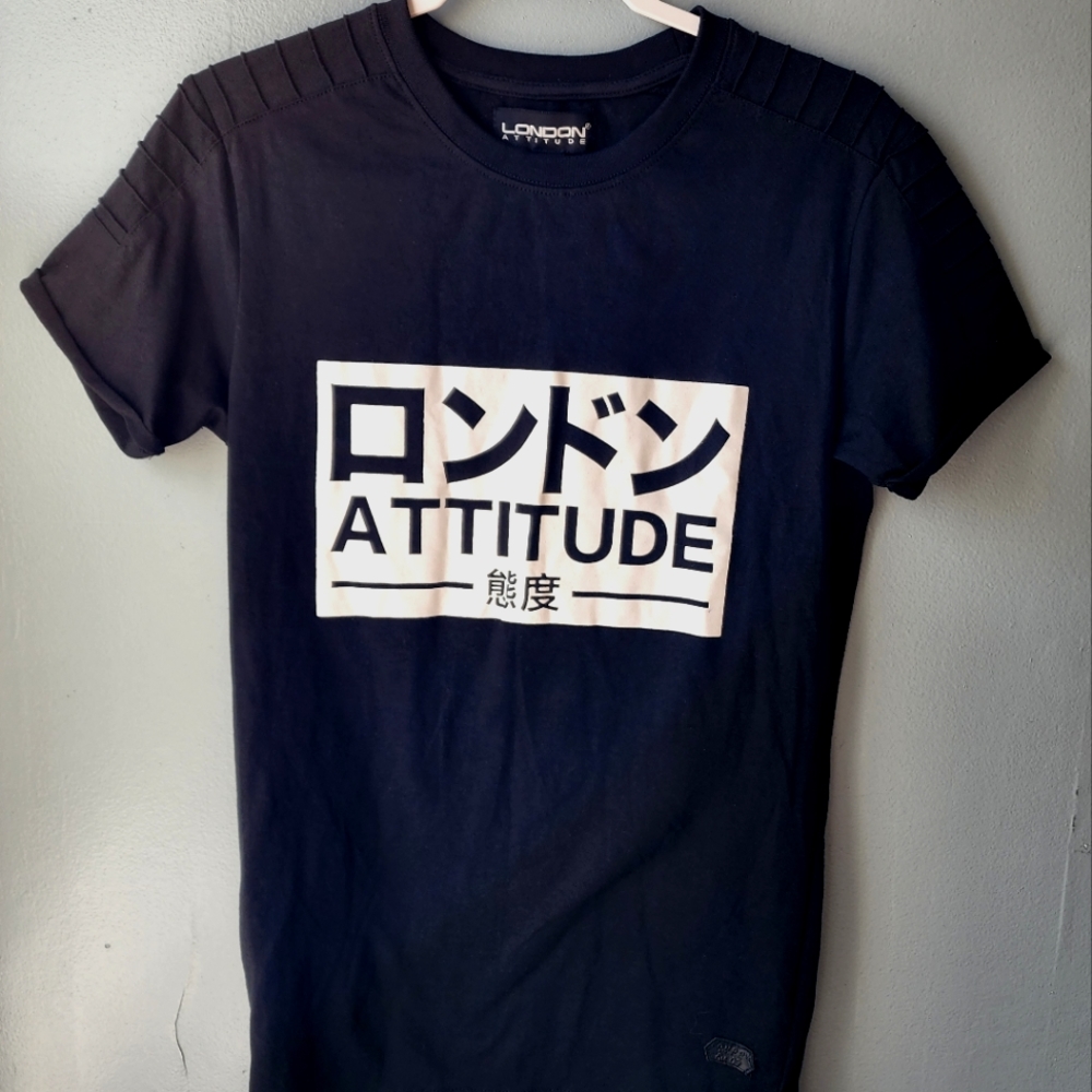 London Attitude Japanese Graphic T-Shirt